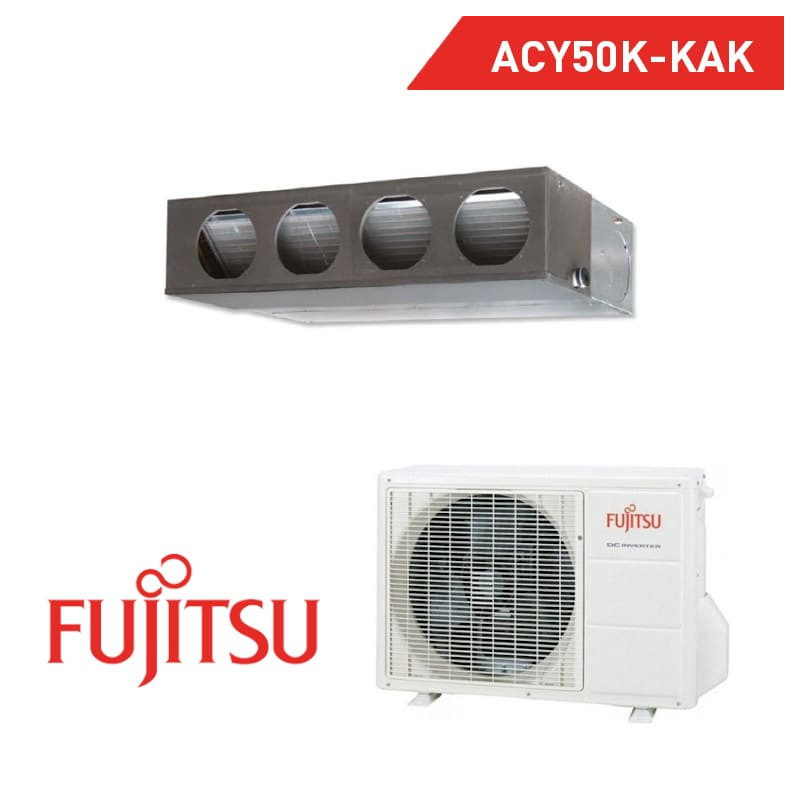 CONDUCTO FUJITSU R32 INVERTER ACY50K-KA 4471 FG A+