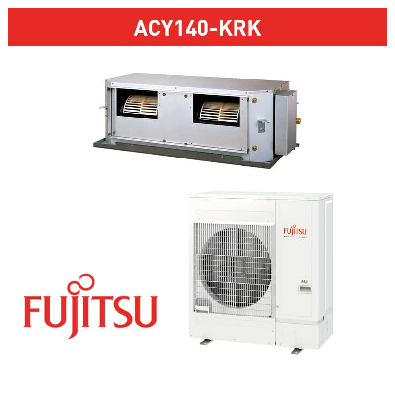 CONDUCTO FUJITSU R32 INVERTER ACY140-KR  AP +F +C
