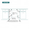LAVAVAJILLAS JOHNSON INTEGRABLE 45CM 10 SERVICIOS