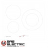 PLACA INDUCCION EAS ELECTRIC 3 ZONAS 280MM CONTROL TACTIL