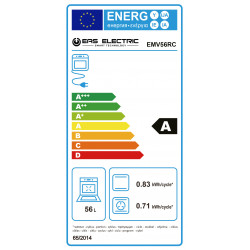 HORNO RUSTICO EAS ELECTRIC MULTIFUNCION 7 FUNCIONES 56L