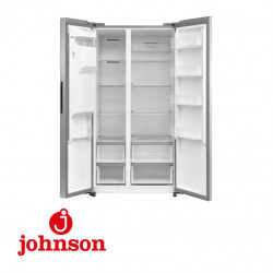 SIDE BY SIDE JOHNSON NO FROST CLASE E INVERTER INOX