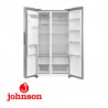 SIDE BY SIDE JOHNSON NO FROST CLASE E INVERTER INOX