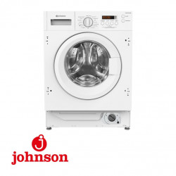 LAVADORA JOHNSON INTEGRABLE 8KG INVERTER CLASE A