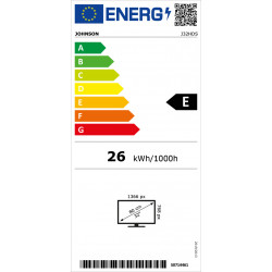 TV 32 JOHNSON SERIE HALO  HD READY HDMI USB