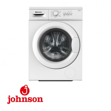 LAVADORA JOHNSON 5KG CLASE D 1000RPM 23 PROG BLANCA