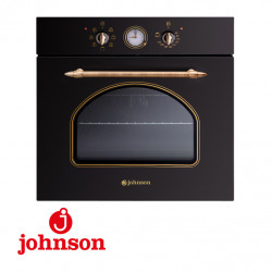 HORNO RUSTICO NEGRO JOHNSON MULTIFUNCION 6 FUNCIONES