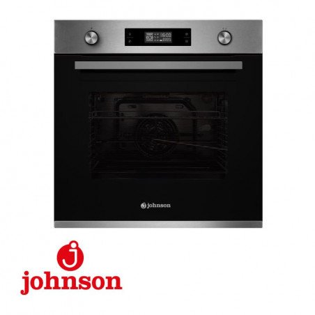 HORNO JOHNSON 70L 10 FUNCIONES PIROLITICO DISPLAY INOX A