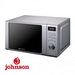 MICROONDAS JOHNSON 700W 20L GRILL 1000W DISPLAY SILVER