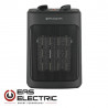 CALEFACTOR CERÁMICO 2000W TERMOSTATO 3 VELOCIDADES