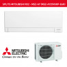 CJTO SPLIT MITSUBISHI MSZ-AY25VGKP-E6+MUZ-AY25VG  WIFI