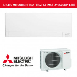 CJTO SPLIT MITSUBISHI PLASMA MSZ-AY35VGKP-E6+MUZ-AY35VG